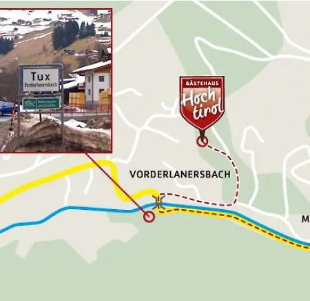 بيت ضيافة Gastehaus Hochtirol